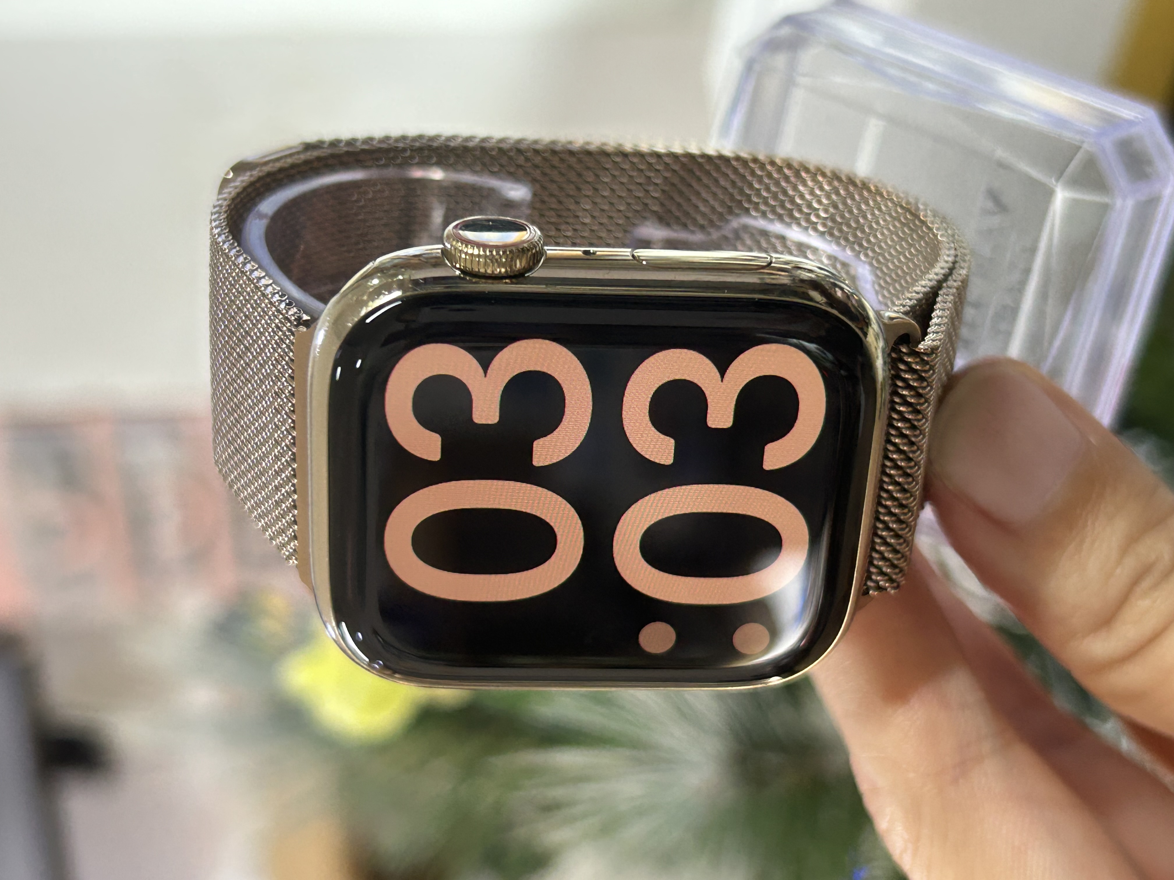 Apple Watch Series 7 45mm Thép Gold 98%